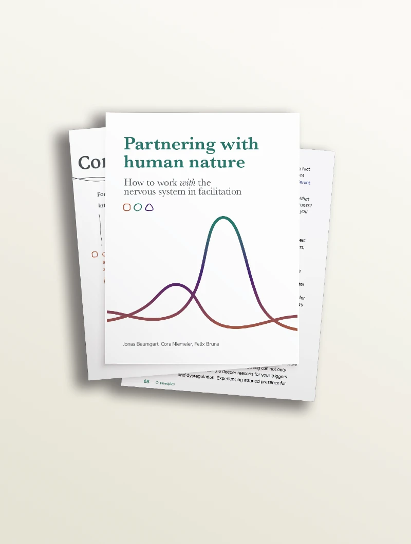 Partnering with human nature — Book Mockup